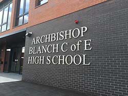 New school Archbishop Blanch in Liverpool